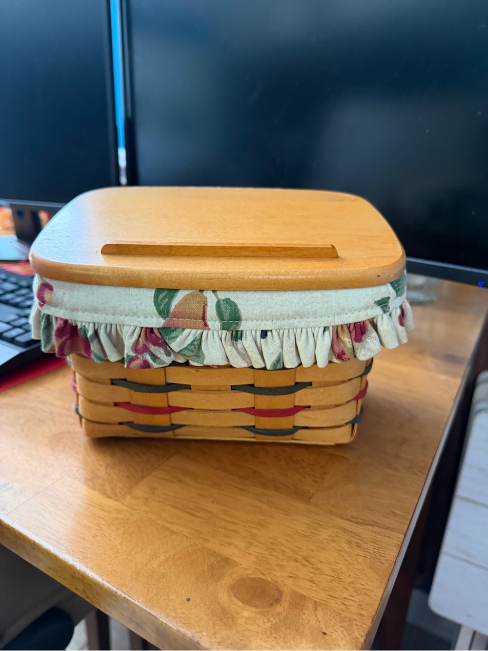 Used Longaberger Recipe File